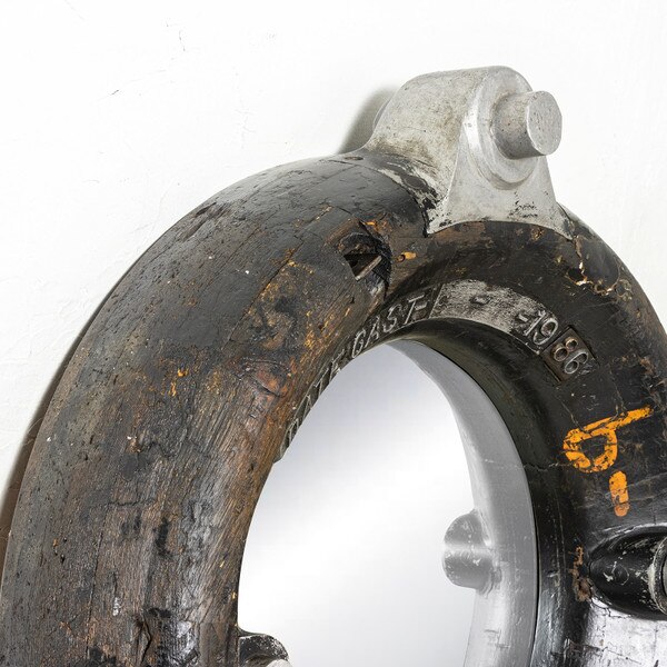 Salvage Cast Iron Mold Mirror - Live from Detroit™